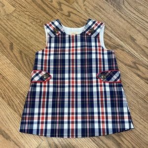 TBBC 2T red and navy stripe jumper